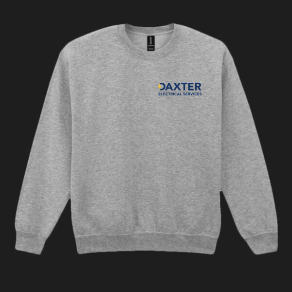 Printed Daxter Electricals Left Chest - Heavy Blend™ Adult Crewneck Sweatshirt Thumbnail