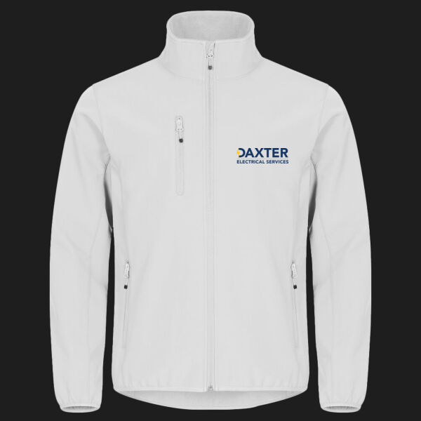 Printed Daxter Electricals Left Chest - Classic Softshell Jacket Thumbnail