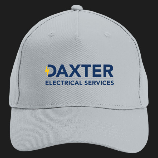 Printed Daxter Electricals Left Chest - Organic Cotton 5 Panel Cap Thumbnail