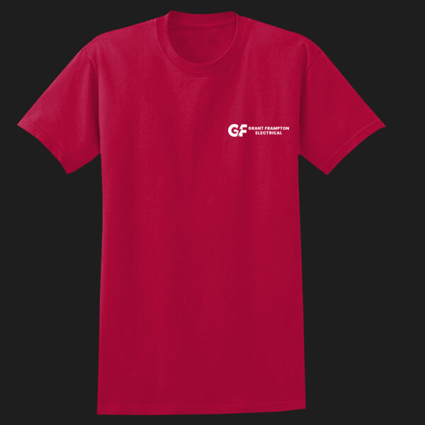 Printed Grant Frampton Electrical Left Chest - Heavy Cotton™ Adult T-Shirt Thumbnail