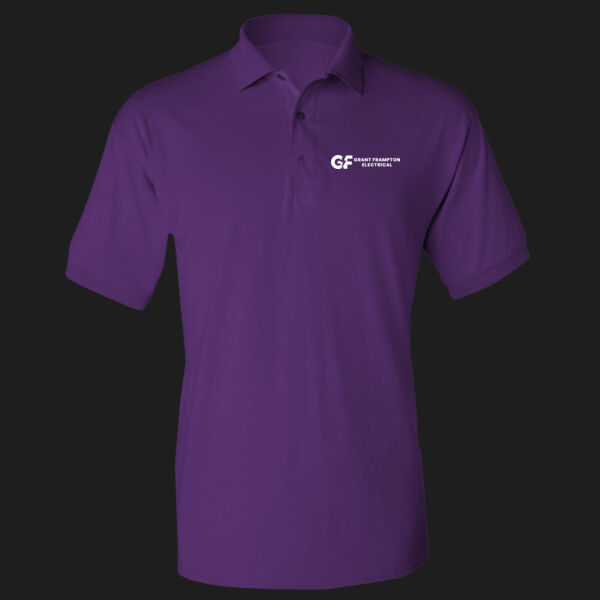 Printed Grant Frampton Electrical Left Chest - DryBlend® Adult Jersey Polo Thumbnail