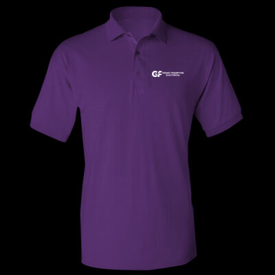 Printed Grant Frampton Electrical Left Chest - DryBlend® Adult Jersey Polo Thumbnail