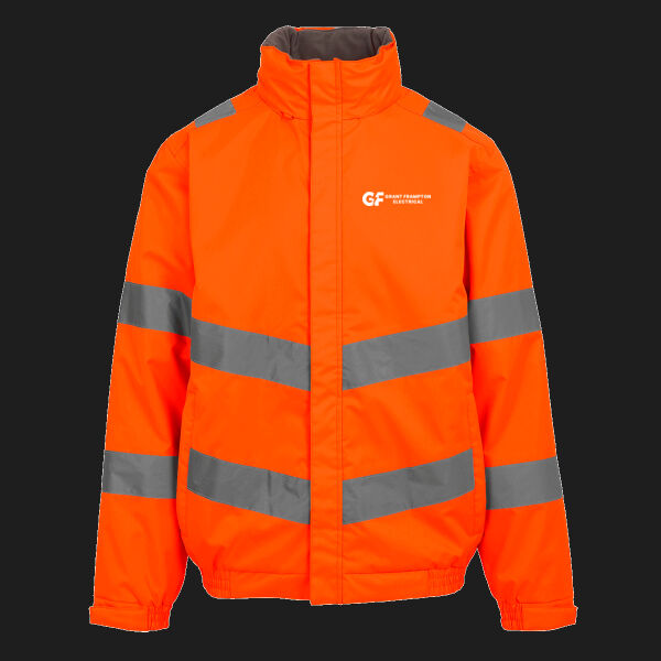 Printed Grant Frampton Electrical Left Chest - Hi-Vis Pro Contract Dover Jacket (Class 3) Thumbnail