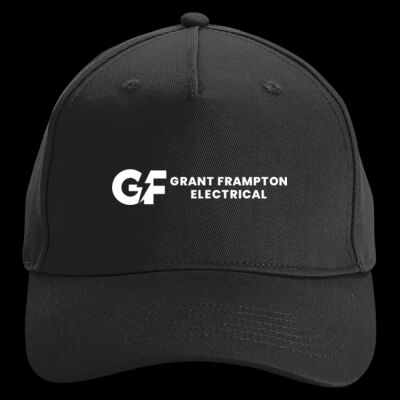 Printed Grant Frampton Electrical Left Chest - Organic Cotton 5 Panel Cap Thumbnail