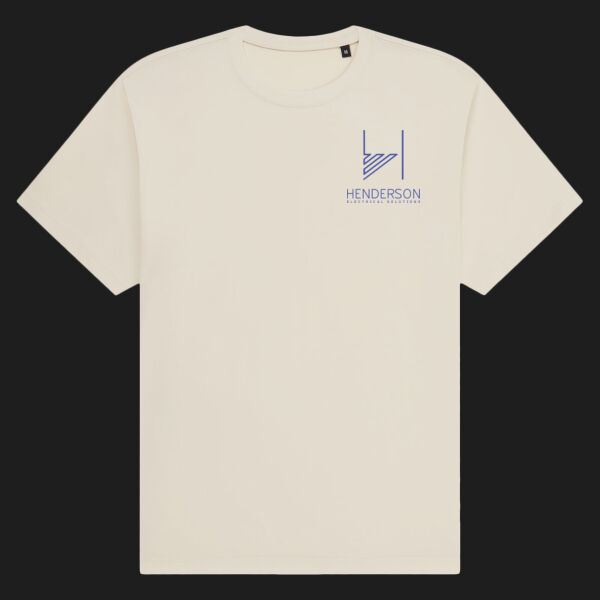 Printed Henderson Electrical Solutions Left Chest - Organic Heavy T-Shirt Thumbnail