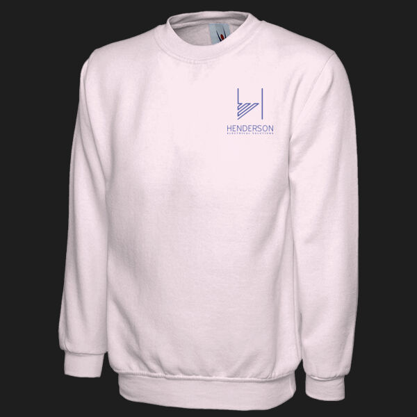 Printed Henderson Electrical Solutions Left Chest - Classic Sweatshirt Thumbnail