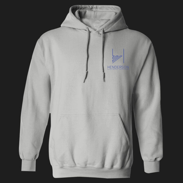 Printed Henderson Electrical Solutions Left Chest - Heavy Blend™ Adult Hooded Sweatshirt Thumbnail
