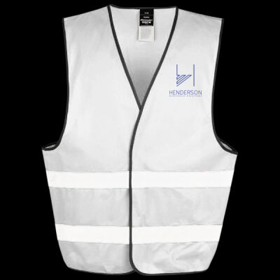 Printed Henderson Electrical Solutions Left Chest - Enhance Visibility Vest Thumbnail