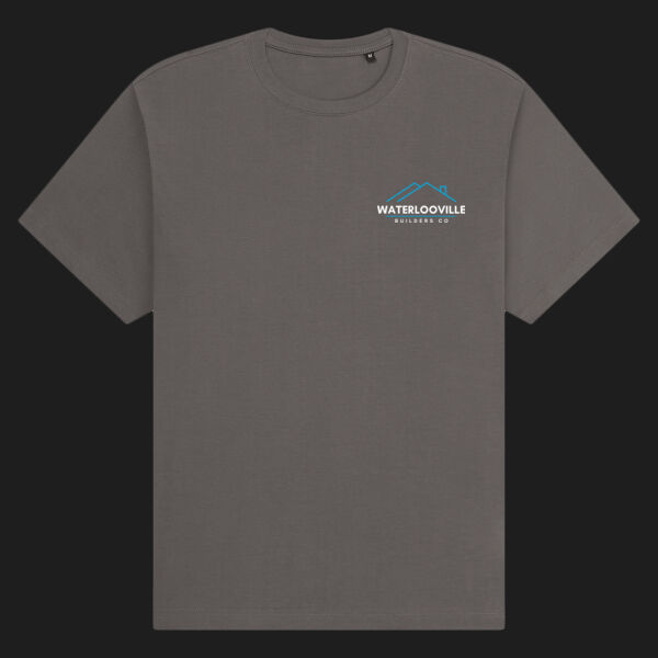 Printed - Waterlooville - Left Chest - Organic Heavy T-Shirt Thumbnail