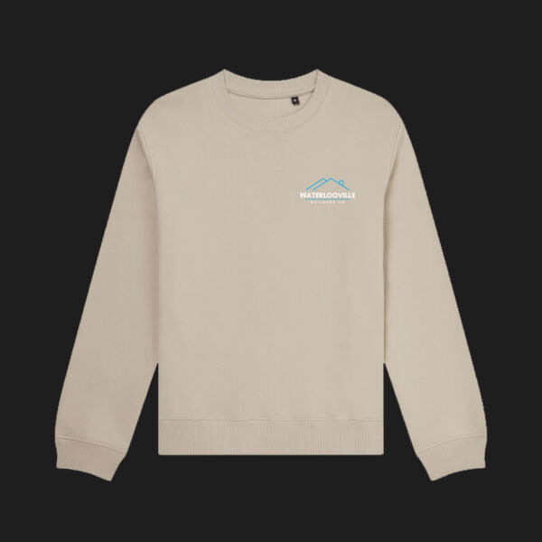Printed - Waterlooville - Left Chest - Organic Sweatshirt Thumbnail