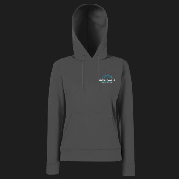 Printed - Waterlooville - Left Chest - Ladies' Classic Hooded Sweat Thumbnail
