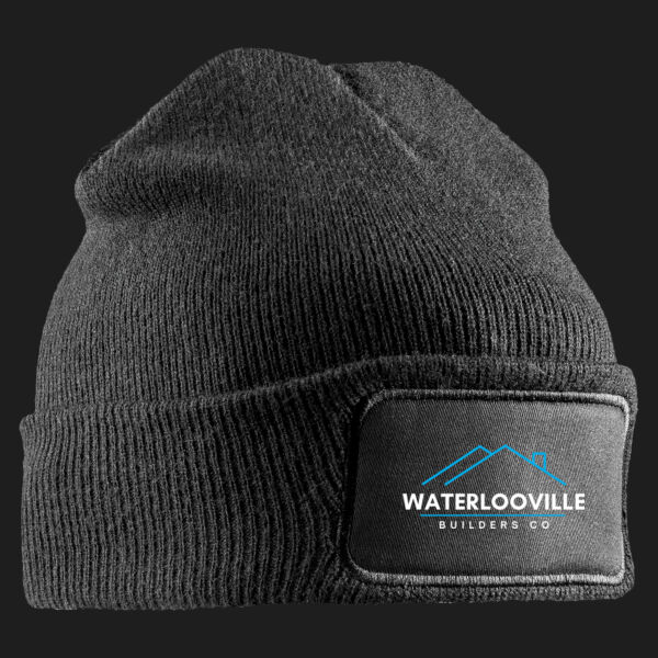 Printed - Waterlooville - Left Chest - Double Knit Printers Beanie Thumbnail