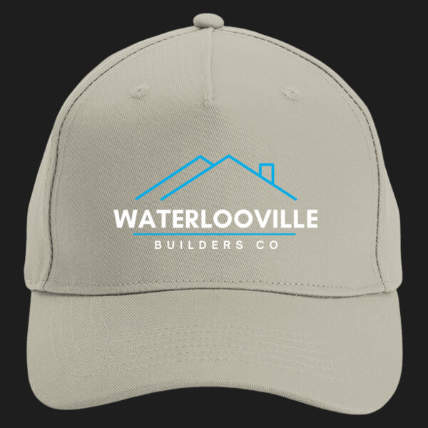 Printed - Waterlooville - Left Chest - Organic Cotton 5 Panel Cap Thumbnail