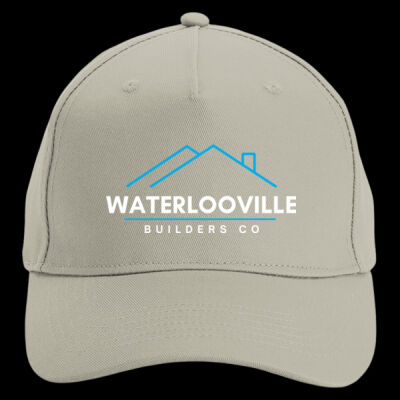 Printed - Waterlooville - Left Chest - Organic Cotton 5 Panel Cap Thumbnail