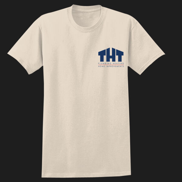 Printed - THT  Plumbing - Left Chest - Heavy Cotton™ Adult T-Shirt Thumbnail