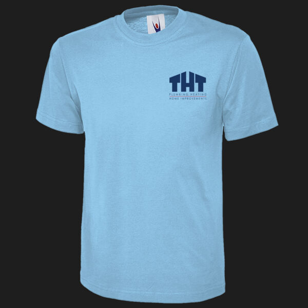 Printed - THT  Plumbing - Left Chest - Olympic T-shirt Thumbnail