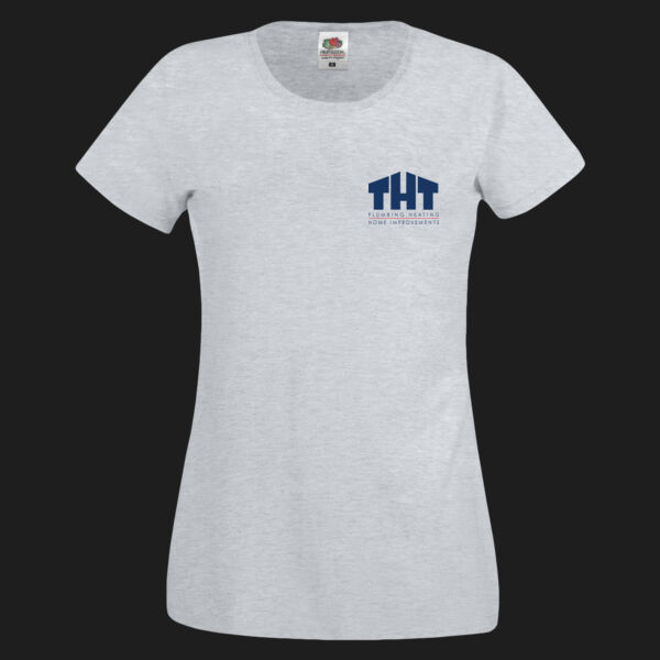 Printed - THT  Plumbing - Left Chest - Ladies' Original T Thumbnail