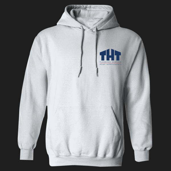 Printed - THT  Plumbing - Left Chest - Heavy Blend™ Adult Hooded Sweatshirt Thumbnail