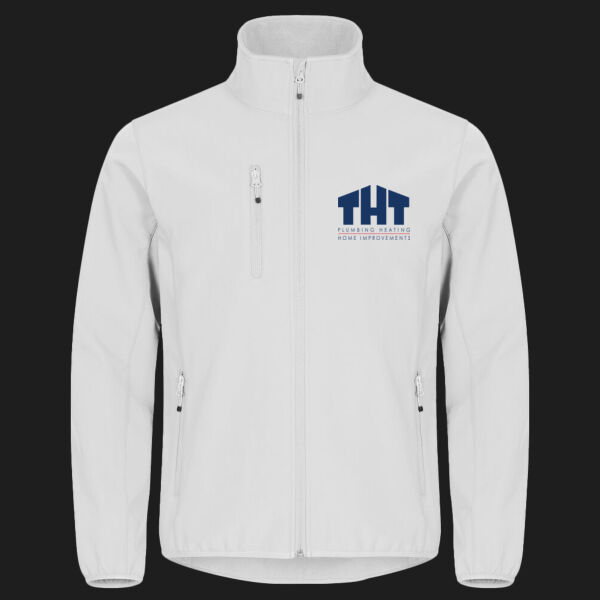Printed - THT  Plumbing - Left Chest - Classic Softshell Jacket Thumbnail