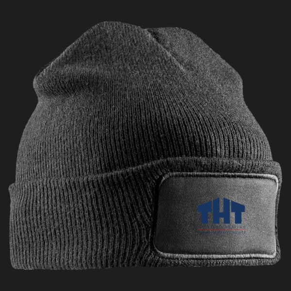 Printed - THT Plumbing - Left Chest - Double Knit Printers Beanie Thumbnail