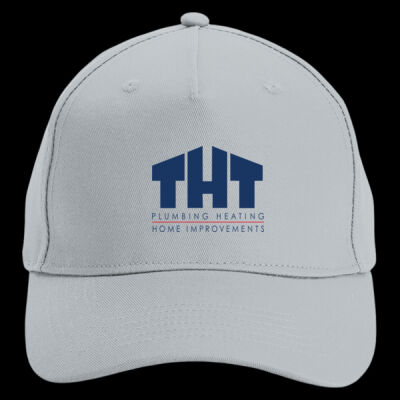 Printed - THT Plumbing - Left Chest - Organic Cotton 5 Panel Cap Thumbnail