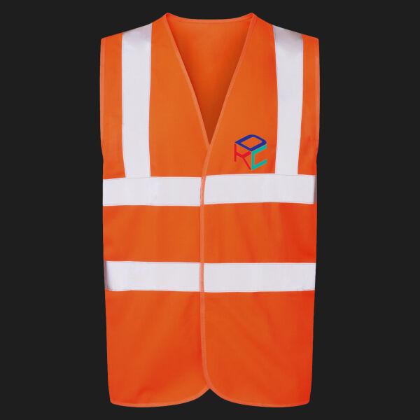 Printed - The Kitchen Decorating  - Left Chest - UCC 4-Band Safety Waistcoat Thumbnail