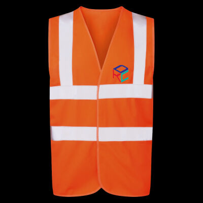 Printed - The Kitchen Decorating  - Left Chest - UCC 4-Band Safety Waistcoat Thumbnail