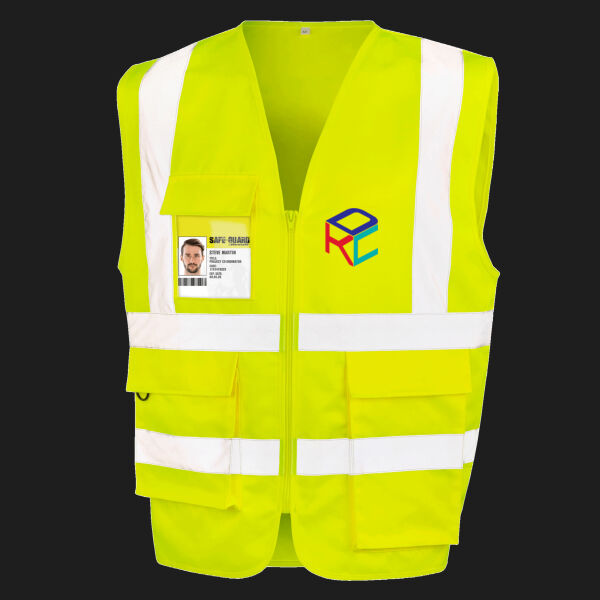 Printed - The Kitchen Decorating  - Left Chest - Heavy Duty Polycotton Security Vest Thumbnail