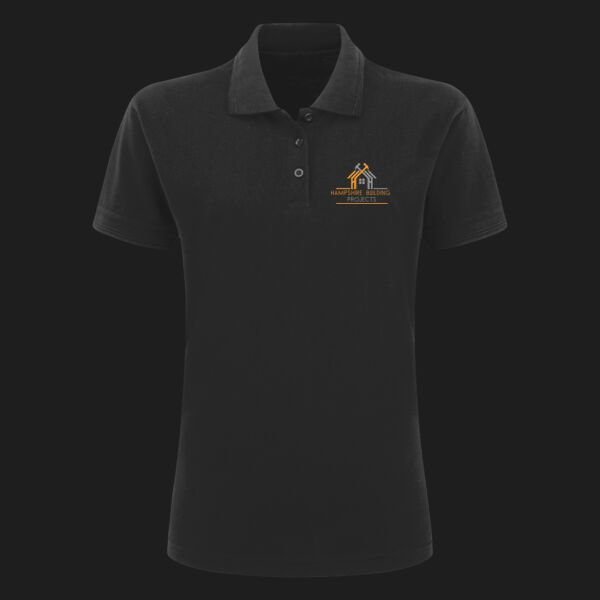 Printed - Hampshire Building Projects - Left Chest - UCC Ladies' Classic Polo Thumbnail