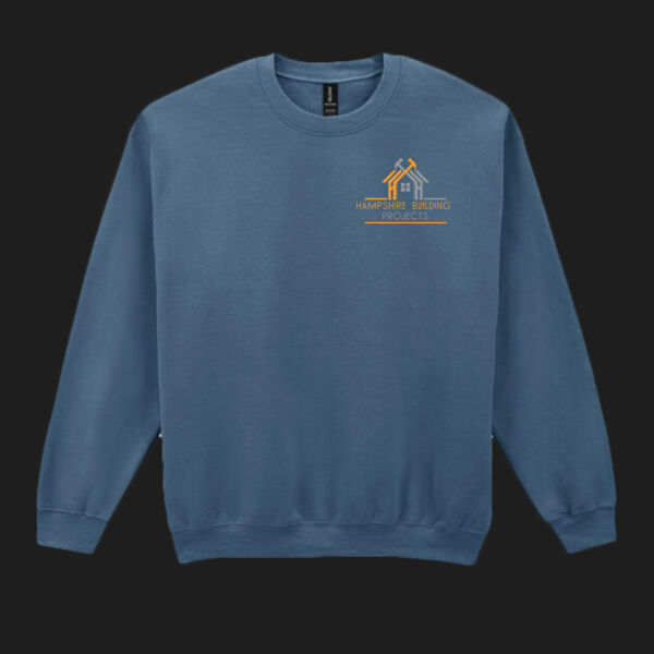 Printed - Hampshire Building Projects  - Left Chest - Heavy Blend™ Adult Crewneck Sweatshirt Thumbnail