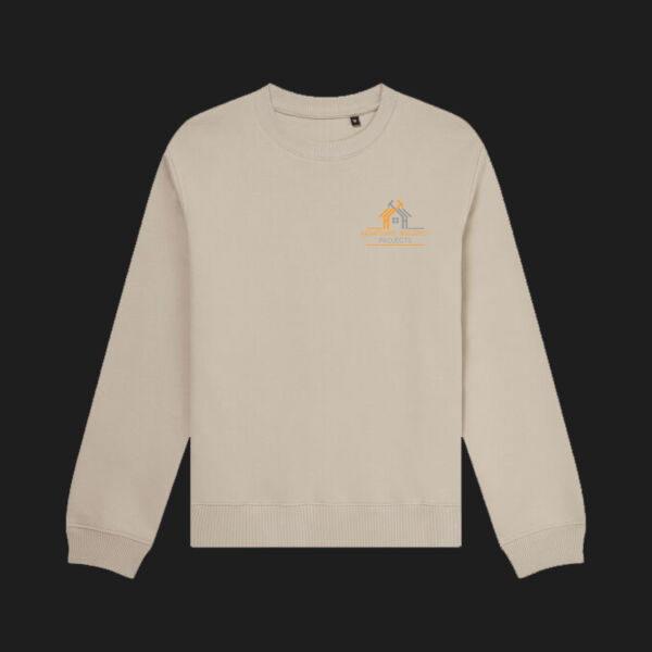 Printed - Hampshire Building Projects  - Left Chest - Organic Sweatshirt Thumbnail