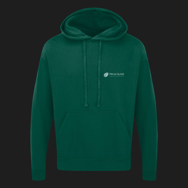 Printed - Fin and Olive - Left Chest - UCC Everyday Hooded Sweat Thumbnail