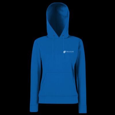 Printed - Fin and Olive - Left Chest - Ladies' Classic Hooded Sweat Thumbnail
