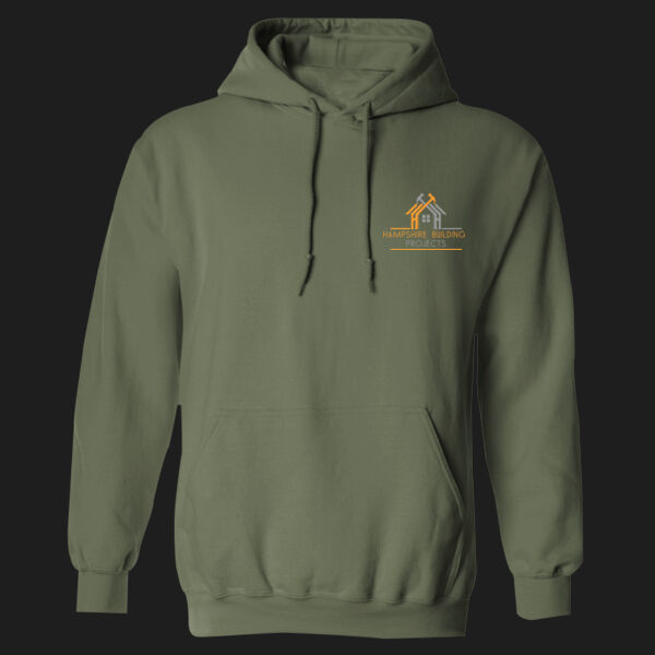 Printed - Hampshire Building Projects  - Left Chest - Heavy Blend™ Adult Hooded Sweatshirt Thumbnail