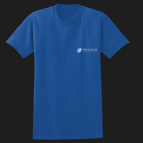 Printed - Fin and Olive - Left Chest - Heavy Cotton™ Adult T-Shirt Thumbnail