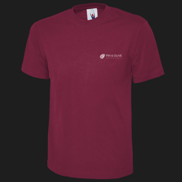 Printed - Fin and Olive - Left Chest - Olympic T-shirt Thumbnail