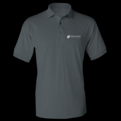 Printed - Fin and Olive - Left Chest - DryBlend® Adult Jersey Polo Thumbnail