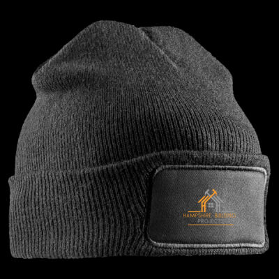 Printed - Hampshire Building Projects  - Left Chest - Double Knit Printers Beanie Thumbnail