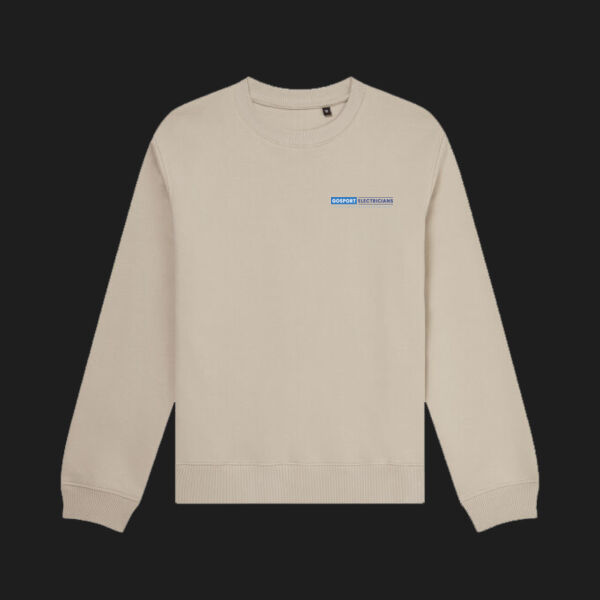 Printed Gosport Electricians Left Chest - Organic Sweatshirt Thumbnail