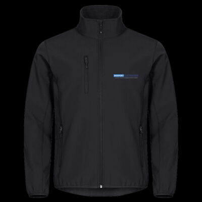 Printed Gosport Electricians Left Chest - Classic Softshell Jacket Thumbnail