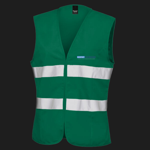 Printed Gosport Electricians Left Chest - Women's Safety Vest Thumbnail