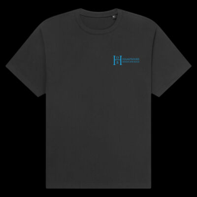 Printed Hampshire Design and Build Left Chest - Organic Heavy T-Shirt Thumbnail