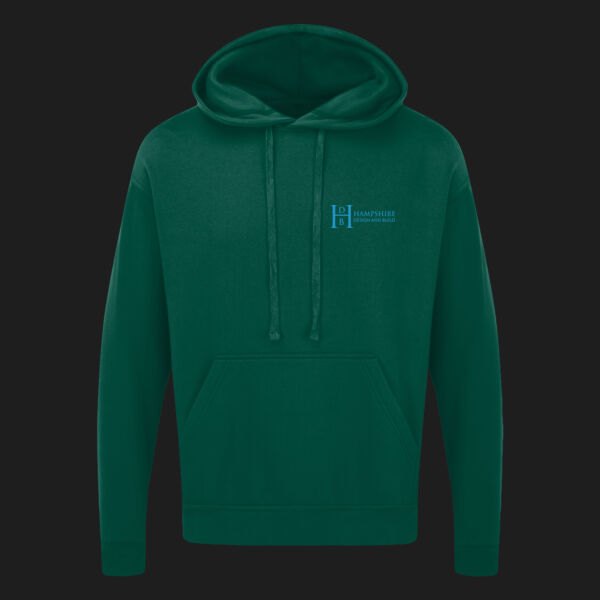 Printed Hampshire Design and Build Left Chest - UCC Everyday Hooded Sweat Thumbnail