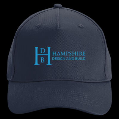 Printed Hampshire Design and Build Left Chest - Organic Cotton 5 Panel Cap Thumbnail
