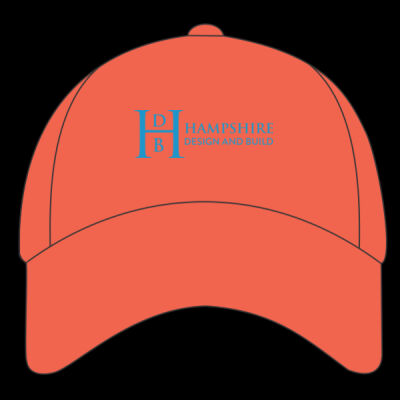Printed Hampshire Design and Build Left Chest - Houston 5-Panel Printers Cap Thumbnail