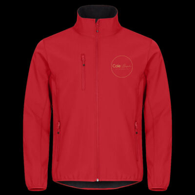 Printed Cole Bespoke Joinery Left Chest - Classic Softshell Jacket Thumbnail