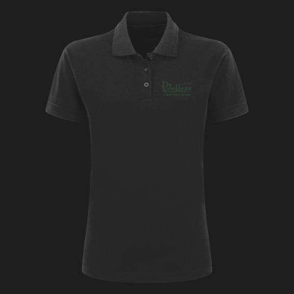 Printed D Jeffery & Company Left Chest - UCC Ladies' Classic Polo Thumbnail