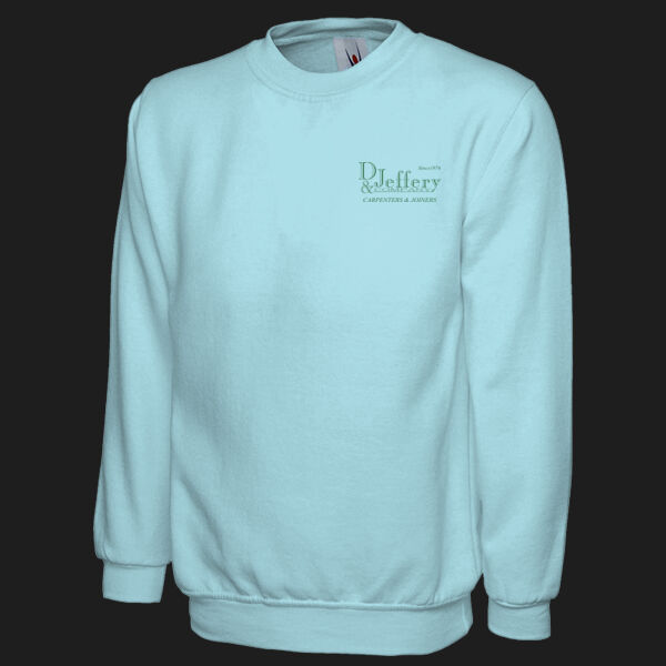 Printed D Jeffery & Company Left Chest - Classic Sweatshirt Thumbnail