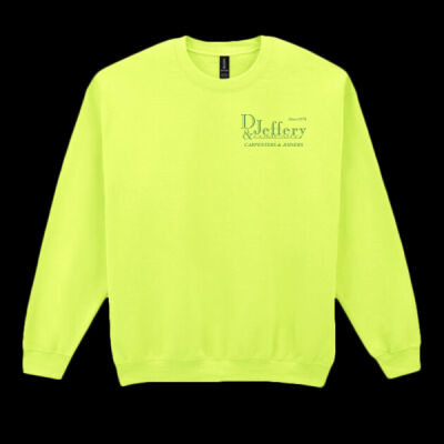 Printed D Jeffery & Company Left Chest - Heavy Blend™ Adult Crewneck Sweatshirt Thumbnail