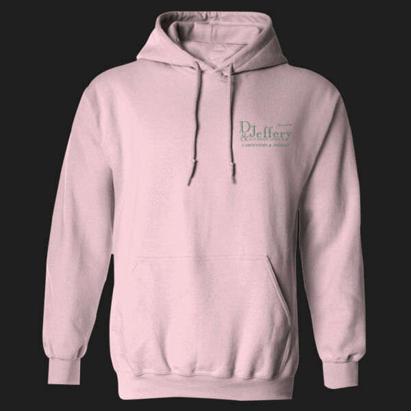 Printed D Jeffery & Company Left Chest - Heavy Blend™ Adult Hooded Sweatshirt Thumbnail